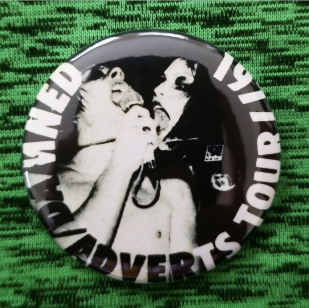 2.25 inch The Damned button badge pin